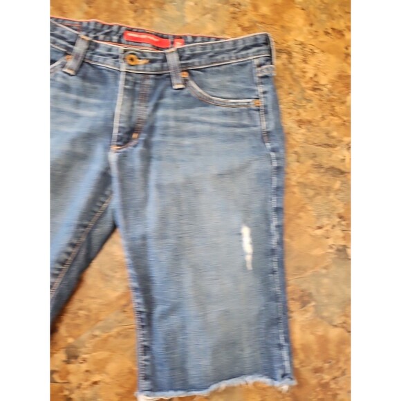 Big Star‎ Alexis Denim Shorts Womens Size 29 Distressed - Picture 2 of 9